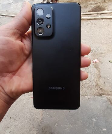 samsung galaxy a33: Samsung Galaxy A33 5G, 128 GB, rəng - Qara
