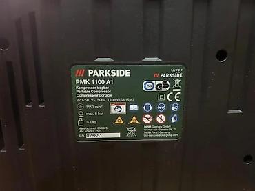 Kompresori za vazduh: PARKSIDE PMK 1100 A1 – prenosni kompresor - Električni prenosni — 12