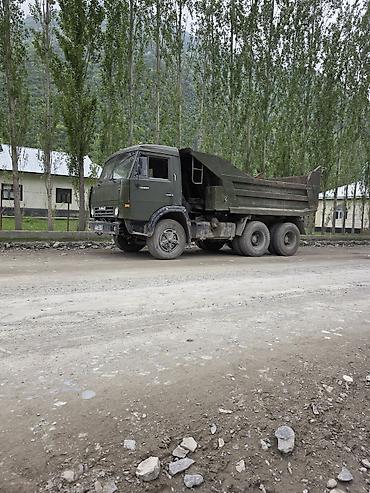 скания тягачь: Самосвал КамАЗ 6x4 - Конфигурация: трехосный, привод на две задние — 1