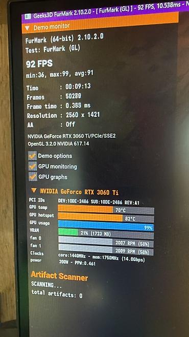 ПК жана ноутбуктар үчүн комплектөөчүлөр: Видеокарта NVIDIA GeForce RTX 3060 Ti - Серия GeForce RTX с — 4