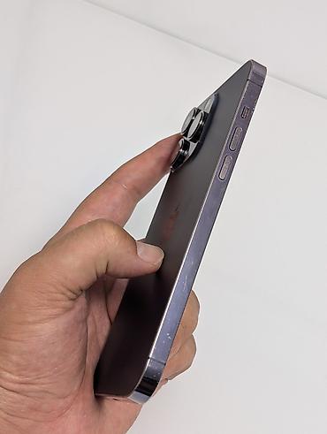surface studio: IPhone 14 Pro Max, Б/у, 512 ГБ, Deep Purple, Защитное стекло, Чехол, 80 % — 3