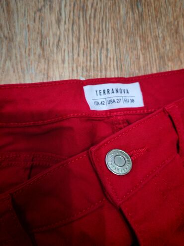 pantalone xs: S (EU 36), Visok struk, Ravne nogavice