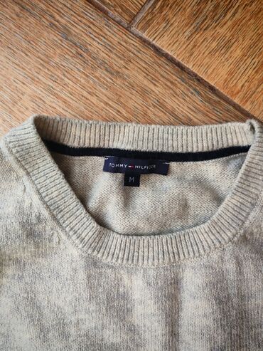 tfy haljine: Tommy Hilfiger M (EU 38), color - Grey, Other style, Long sleeves