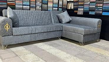 divan temizleme: Künc divan, Qonaq otağı üçün, Parça, Açılmayan — 3