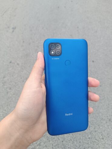 redmi 10 ikinci el: Redmi 9C, 64 GB, rəng - Göy, Barmaq izi