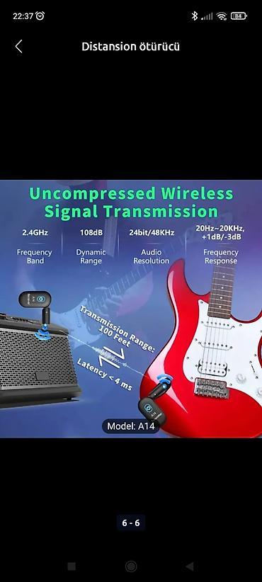 kabelsiz: Yeni Simsiz (Bluetooth) Mikrofon Ünvandan götürmə — 6