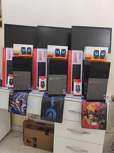 dell komputer: Masaüstü kompüter seti Tərkib: - Dell masaüstü sistem blokları - 3 — 1