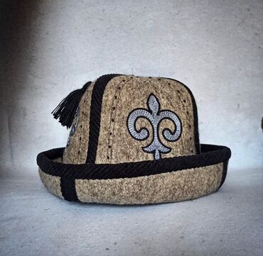 Головные уборы: Традиционный кыргызский калпак - Мужской головной убор национального — 4