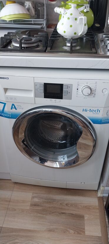 ikinci əl paltaryuyan maşınlar: Стиральная машина Beko, 7 кг, Б/у, Автоматические, Без сушки, Нет кредита, Самовывоз