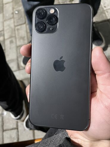 Apple iPhone: IPhone 11 Pro, 64 GB, Gümüşü, Face ID, Sənədlərlə