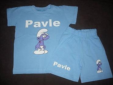 Kompleti: Deciji sorc i majca a moze da bude i kratka pidzama Vel 2-12 Cena 2200 — 15