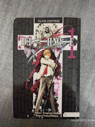 Komikslər, manqa: Death Note – Ölüm Defteri, Cild 1 Manga Türkçe