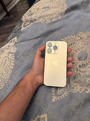 IPhone 14 Pro, 256 GB, Matte Gold lalafo.az -da IPhone 14 Pro, 256 GB, Matte Gold