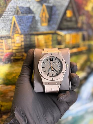 hublot geneve 53688: Yeni, Qol saatı, Hublot, rəng - Boz — 1