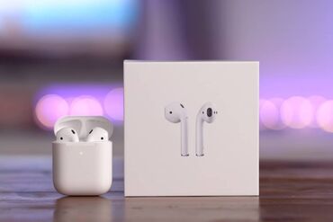 Masaüstü kompüterlər və iş stansiyaları: Yeni Simsiz (Bluetooth) Qulaqcıqlar, Apple, rəng - Ağ