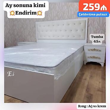 saloglu tek carpayi: Məhsul: Yumşaq başlıqlı iki nəfərlik çarpayılar (200x160) • Ölçü — 8