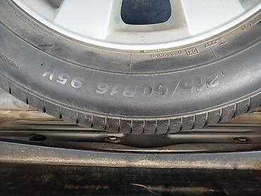 13 luk təkərlər: Məhsul: Yüngül lehimli disk və təkər komplekti - Ölçü: 215/60 R16 95V — 3