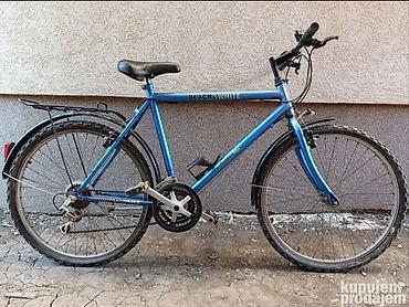 bicikli 20: MTB 26 BLACK&WHITE – ispravan, 18 brzina, blatobrani + nosač — 1