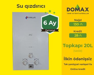 məişət: Pitiminutka Topkapı, 20 l/dəq, Yeni, Kredit var, Pulsuz çatdırılma