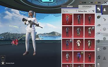 qara ayaqqabılar: PUBG Mobile hesabı – geniş skin və aksesuar kolleksiyası - Geyimlər — 1