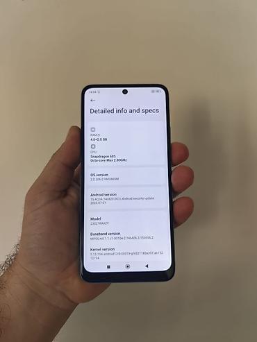 mobile in second hand: Xiaomi Redmi Note 12 dual sim sim free, sa 4/128gb memorije. Dobro — 4