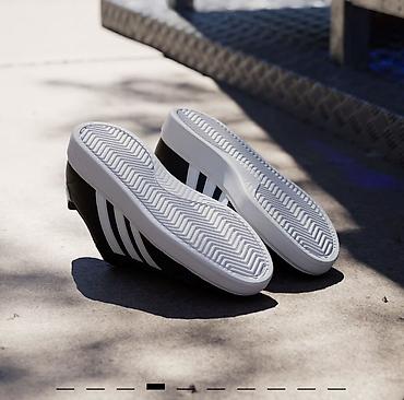 обувь токмок: Мужские кроссовки, 44, 45, Adidas, Новый, цвет - Черный — 3