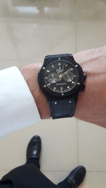irşad telecom saatlar: Qol saatı, Hublot, rəng - Qara