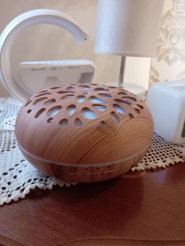 drveni zidni sat sa klatnom: Diffuser, color - Beige, New