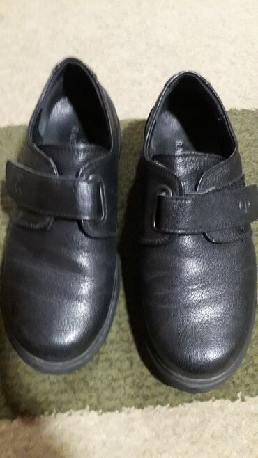 туфли размер 34: Продаю школьные туфли на мальчика,КОЖА,,б/у в идеальном состоянии