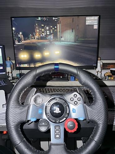 video reqistrator: Logitech G29 Driving Force yarış sükan dəsti 1 il deyil alınıb və — 4