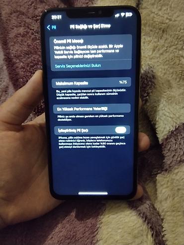 iphone d: IPhone Xs Max, 64 GB, Qızılı, Face ID — 5