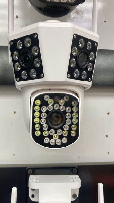 zil qiymeti: Simsiz Wifi ptz 3 kamera 360° 8mp/4K Çöl səraiti ücün matorlu 3