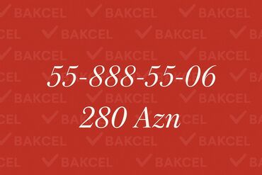 bakcell 1 saat: Nömrə: ( 055 ) ( 8885506 )