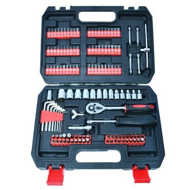 Setovi ručnog alata: Set nasadnih ključeva i bitova 1/4" – 131 komada u koferu - — 2