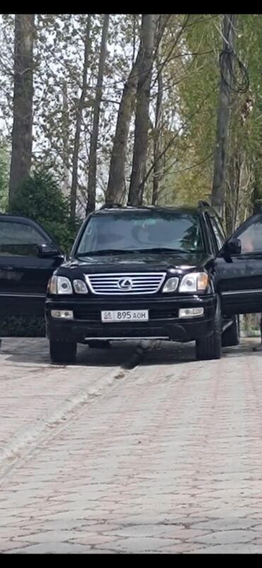 автомабил тико: Lexus LX: 2001 г., 4.7 л, Автомат, Газ, Внедорожник