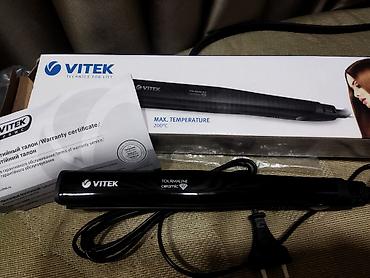 Бытовая техника: Утюжок Vitek, 30 - 200 °C, Новый — 2