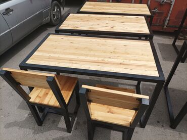 Кухонные столы и стулья: Кухонный стол и стул — 7