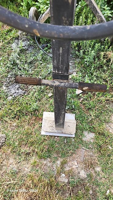 Beton qarışdıranlar: Elektrik betonqarışdıran (beton mikseri) - Portağal rəngli polad — 3