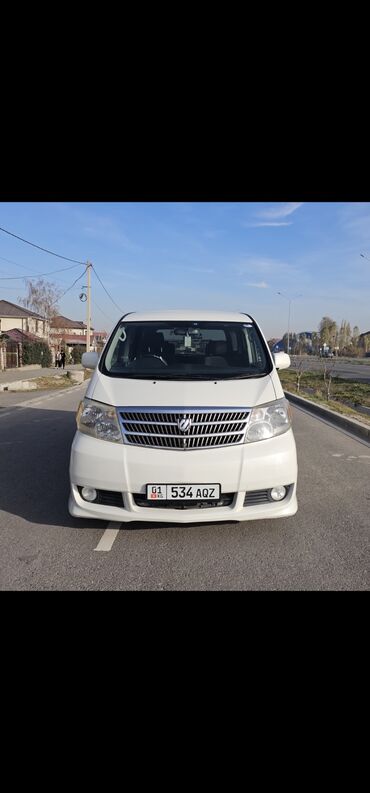 Toyota: Toyota Alphard: 2003 г., 2.4 л, Автомат, Газ, Минивэн — 1