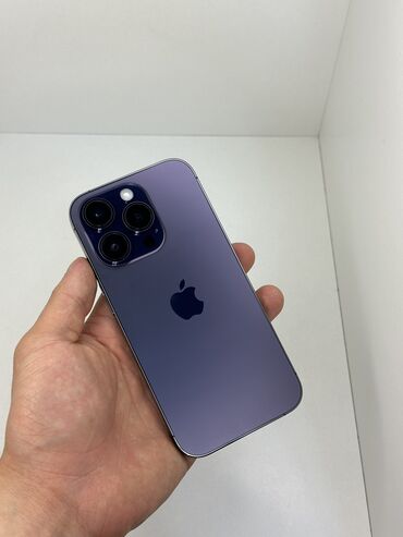 Apple iPhone: IPhone 14 Pro, Б/у, 256 ГБ, Deep Purple, 85 %