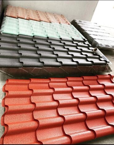 Digər dam örtükləri: Metalltək dam örtüyü (metaltozlu/profilli kirəmit forması) - — 6