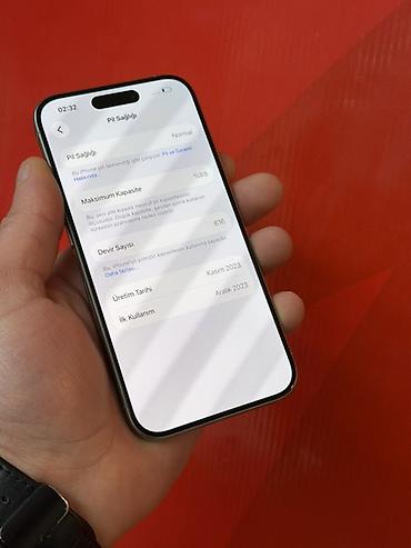 Apple iPhone: IPhone 15 Pro, 128 GB, Natural Titanium, Face ID — 8