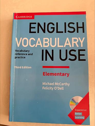 Книги и журналы: Məhsul: Cambridge “English Vocabulary in Use” seriyası – 2 kitab dəsti — 2