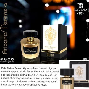 narissa parfum qiymeti: Tiziana Terenzi Kirke Edp 100 ml Parfüm