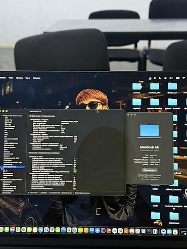 dji pro: Apple MacBook Air 15" (2023, M2) — цвет Midnight, Коробка есть все — 2