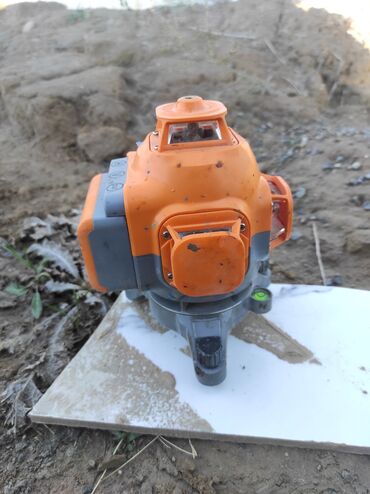 электро инструменты б у: Лазерный уровень Jingangzhanshi с оранжево-серым корпусом предназначен