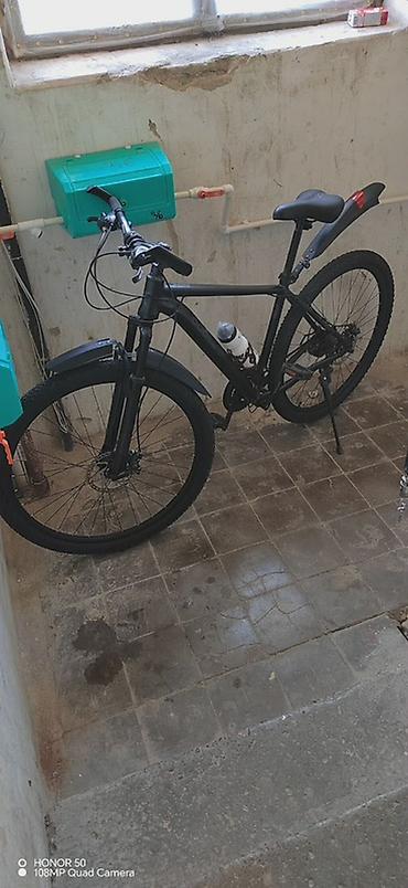 Şəhər və yüngül off-road üçün universal dağ velosipedi - Rəng: mat