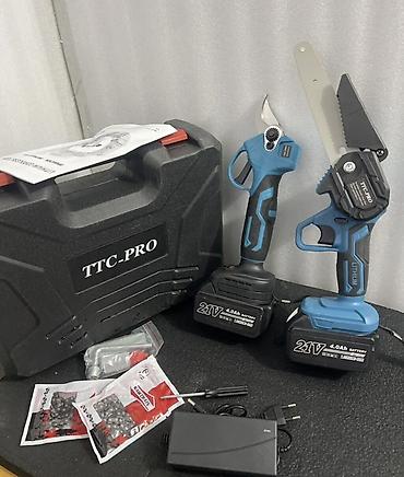 Пилы: Комплект аккумуляторного садового инструмента TTC-PRO 21V Состав — 1