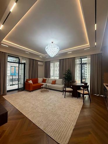 квартиры ортосай: 3 комнаты, 92 м², Асанбай мкр Элитка, 4 этаж, Свежий ремонт — 1