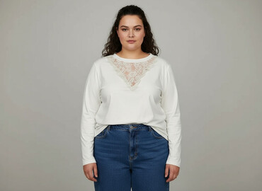 ubrania dla kobiet w ciąży: Asos, T-shirt damski, rozmiar 6XL